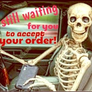 Received your order? Don’t forget to click “ACCEPT